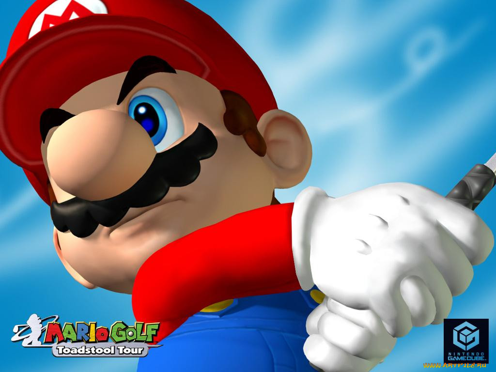 mario, golf, toadstool, tour, , 